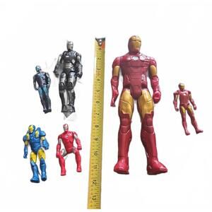 Iron man figurine lot